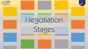 Negotiations stages